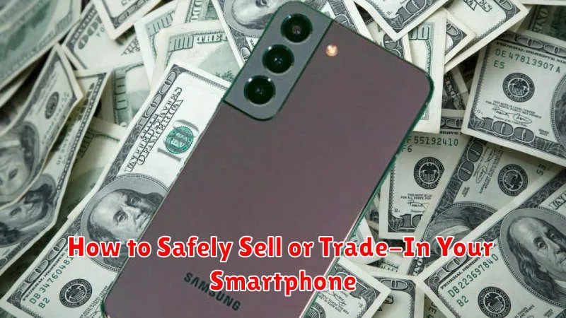 How to Safely Sell or Trade-In Your Smartphone